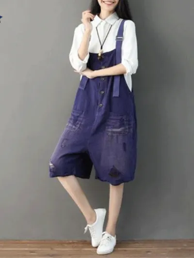 cotte-violette Φόρμα Violette Tainan Jean μεγαλα μεγεθη