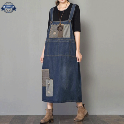 Σαλοπέτες Nahâ Ample Dungarees Dress