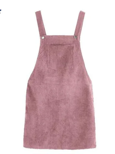 robe-salopette-velour-rose Candy Pink βελούδινο Σαλοπέτες με Σαλοπέτες