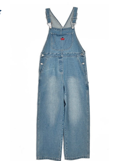 Γυναικεία Baggy Jean Dungarees φουστα γυναικεια