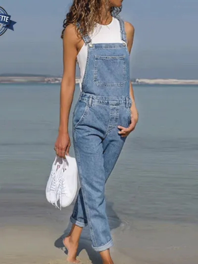 salopette-denim Κλασική παντελόνα Sailor Jean ψυχουσ