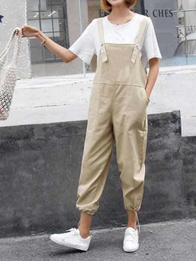 Γυναικεία Vintage Streetwear Σαλοπέτες Dungarees