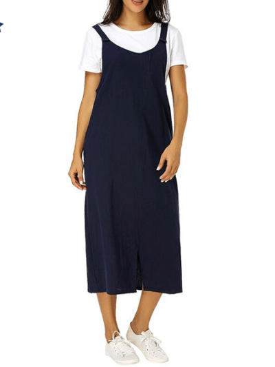 Σκούρο Σαλοπέτες Unys Dungarees Dress